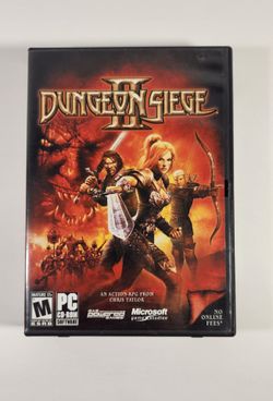 Dungeon Siege II 2 PC CD-ROM Game Action RPG 2005 Microsoft S