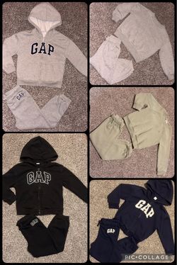 5 Matching Outfit Set Sweatsuit GAP size 5