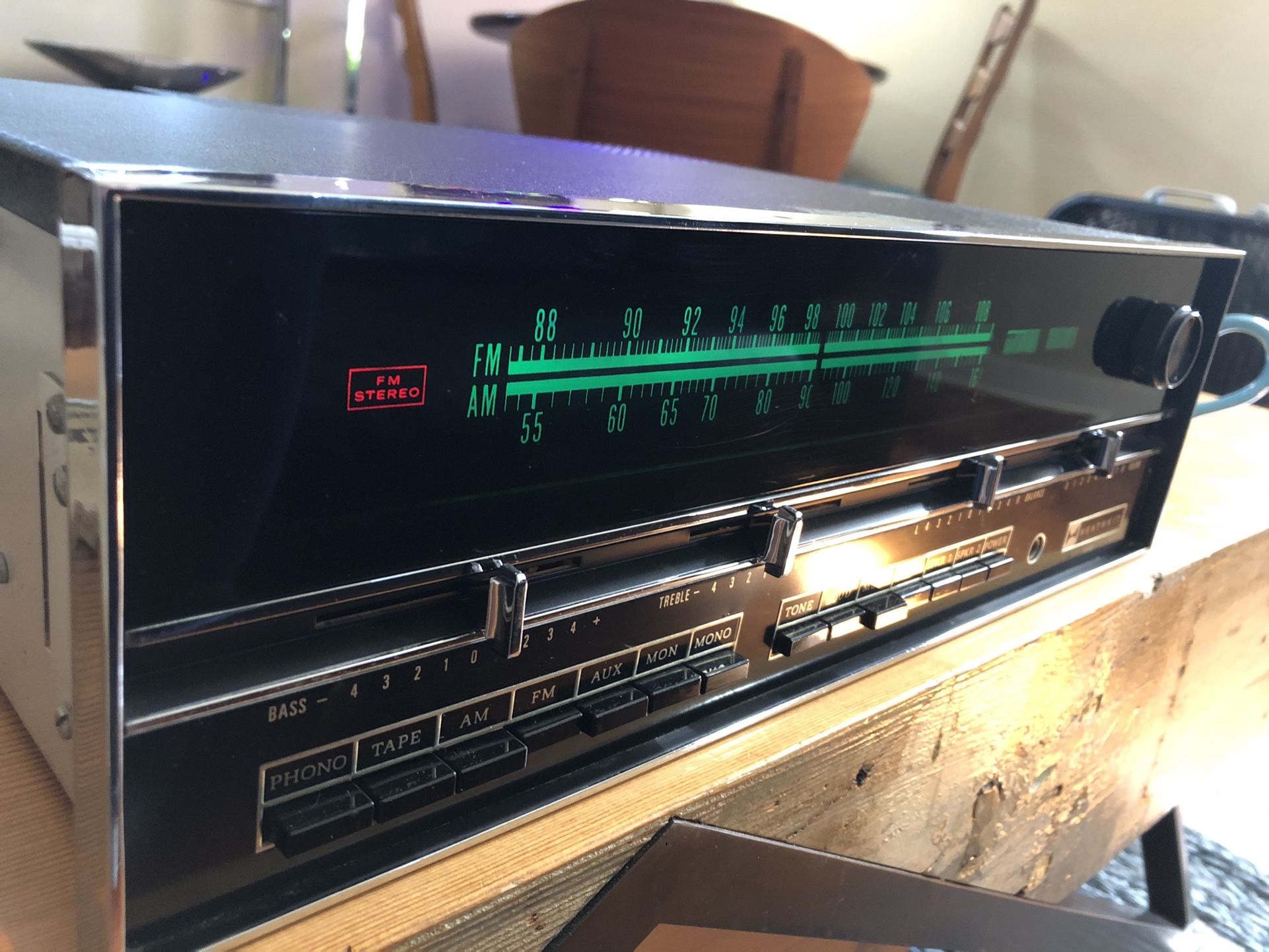 Vintage Heathkit Receiver Nice!