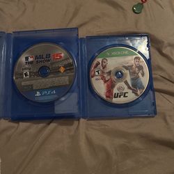 MLB 15 Ps4 game UFC Xbox1 game