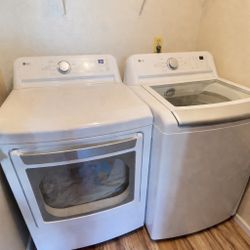 LG washer and dryer