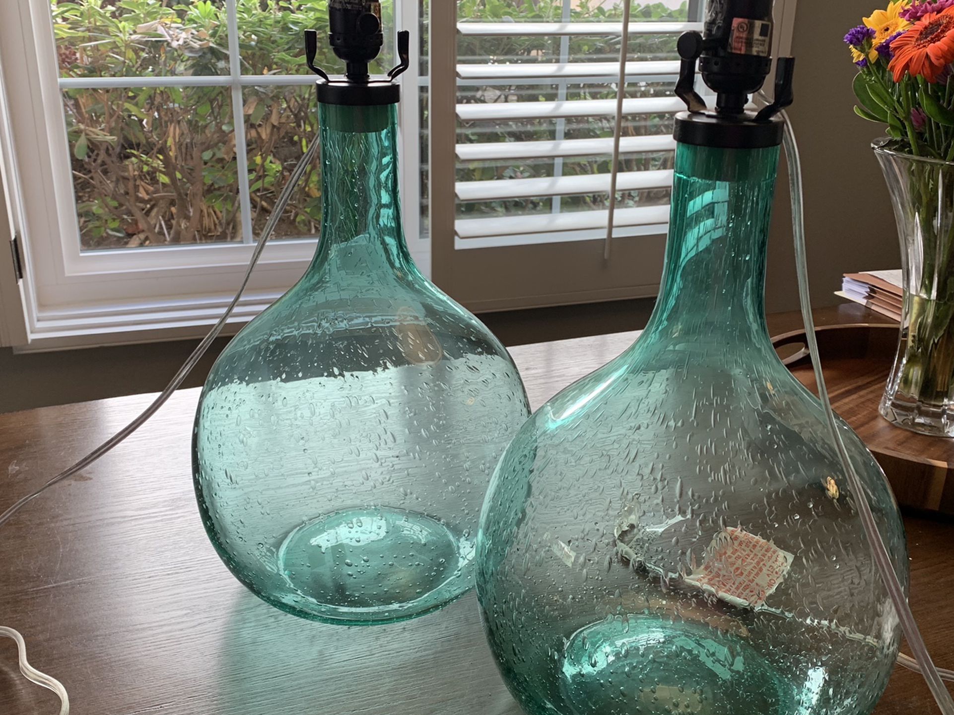 Set Of Two Pottery Barn Lamp Bases