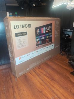 LG UHD AI 55 inch Screen