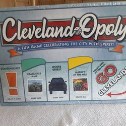 New Board Game  (Cleveland Opoly)
