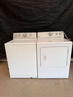 Maytag washer and dryer laundry