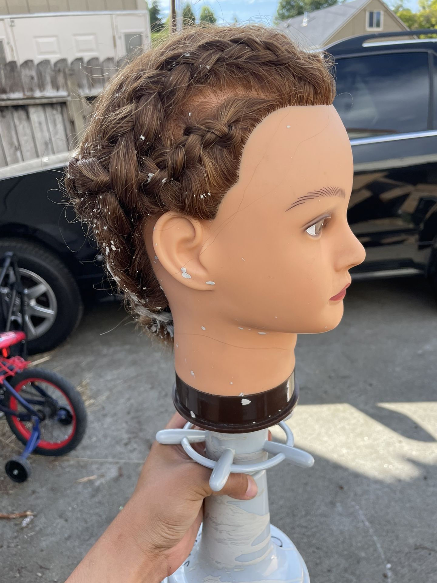 Maniquie Con Su Stand