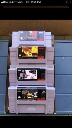 Super Nintendo games