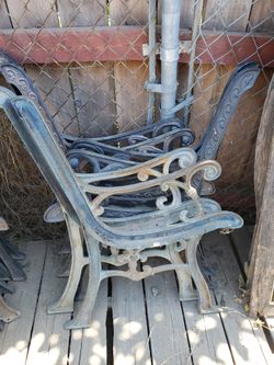 Cast Iron Garden Benches