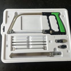 Multi-Purpose Deluxe Coping Saw Set For Glass, Metal, Wood and Ceramic Tiles