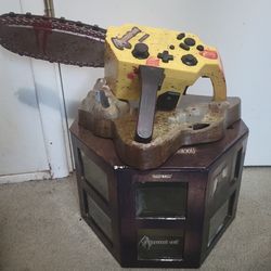 Resident evil 4 chainsaw controller gamecube