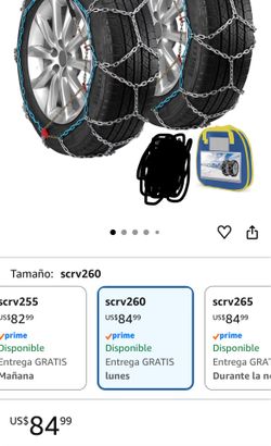 Cadena de llanta para nieve