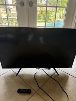 42” Tv With Remote