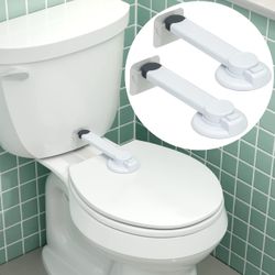 Baby toilet locks