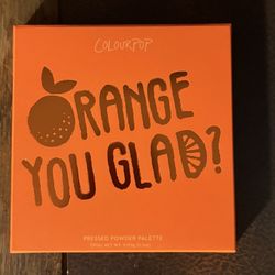 Orange You Glad Colourpop Makeup Pallet