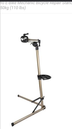 Bicycle work station. For e bikes