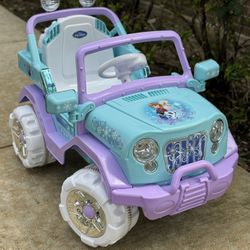 Disney Frozen 4x4 Ride On Jeep for Sale in San Antonio TX OfferUp