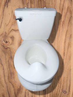 Summer baby potty training toilet with flusher sound