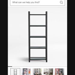 Crate And Barrel Bookcase And Media Console