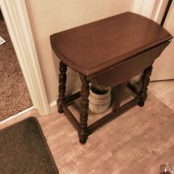 Antique Butterfly End Table