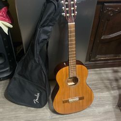 Fender FA-15 Steel 3/4 Scale Acoustic Guitar Natural