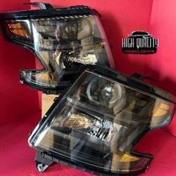Chevy Tahoe 2015. 2020 Headlights.