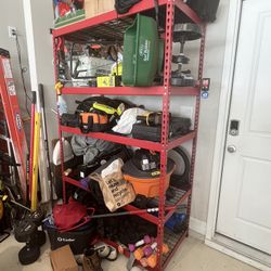 Metal Garage Shelf