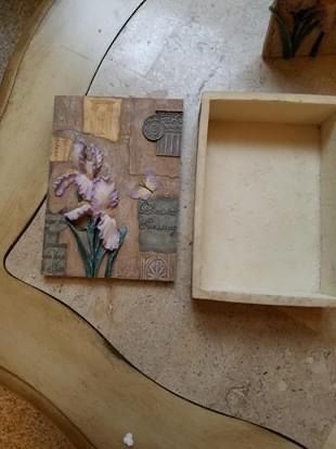 Lily keepsake box and Picture frame