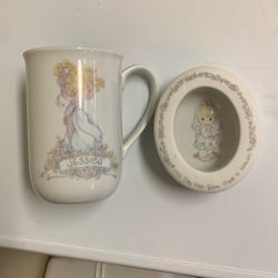 Precious Moments, Monogrammed Jessica Cup