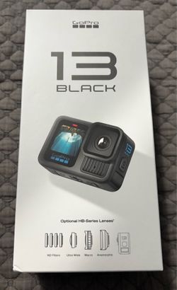 New GoPro HERO13 Black - Waterproof Action Camera with 5.3K60 Video, 27MP