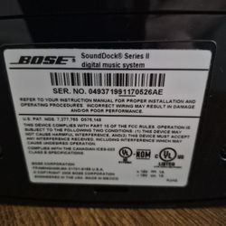 BOSE SoundDock II Digital Music System 