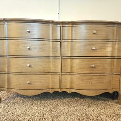 Real Wood Dresser W/ Mirror