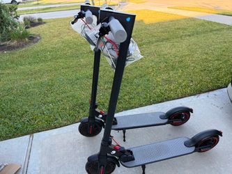electric folding scooter with charger app connect 500w up to 17mph