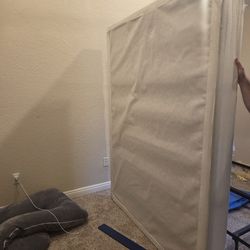 Queen size box and bed frame