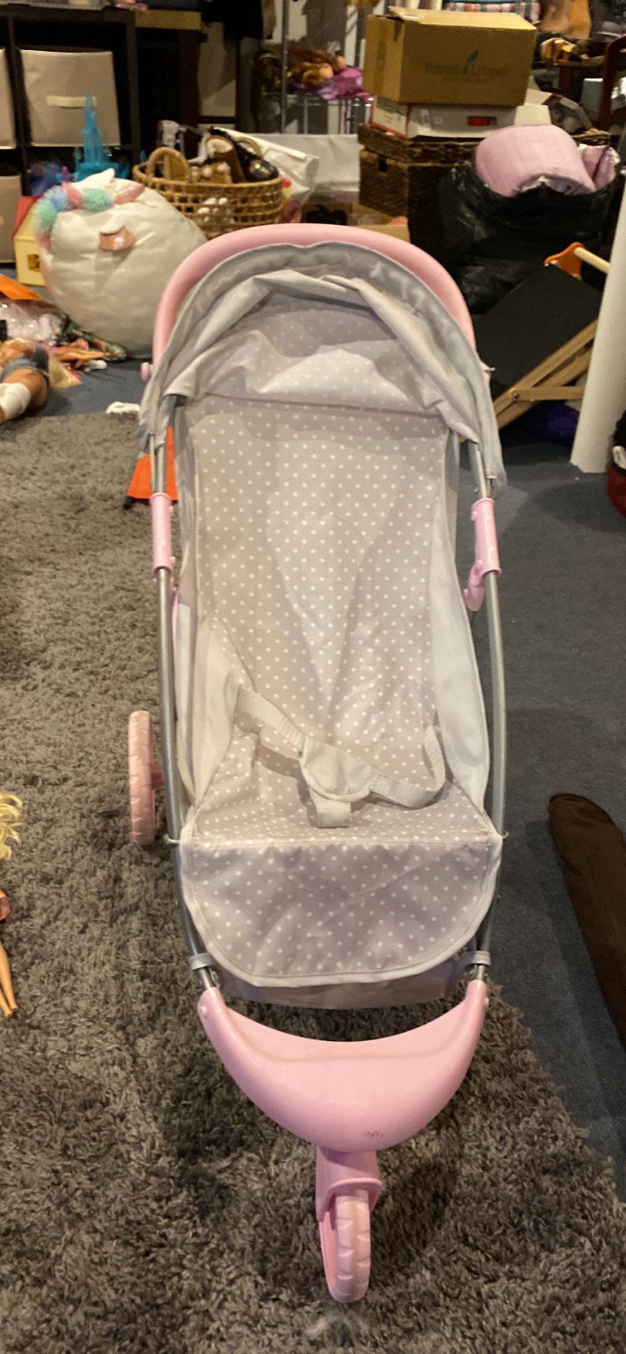 Double Baby Doll Jogger Stroller 