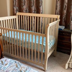 Baby Crib With Mattress