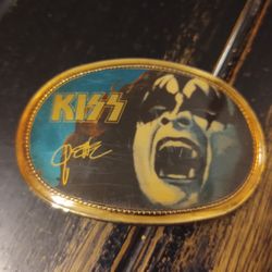 1977 KISS Gene Simmons Belt Buckle 