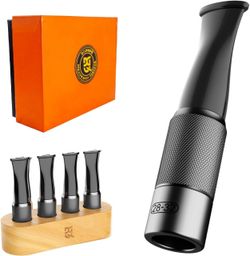 NEW Cigarillo Mouthpiece Set, 4 Sizes, 20-32 Ring Gauge, Black