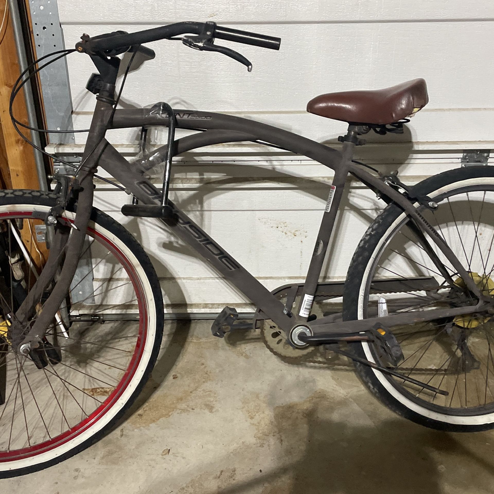 Kent 26" Bayside Men's Cruiser Bike, 7-speed, Gray