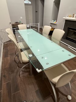 Modern Glass table