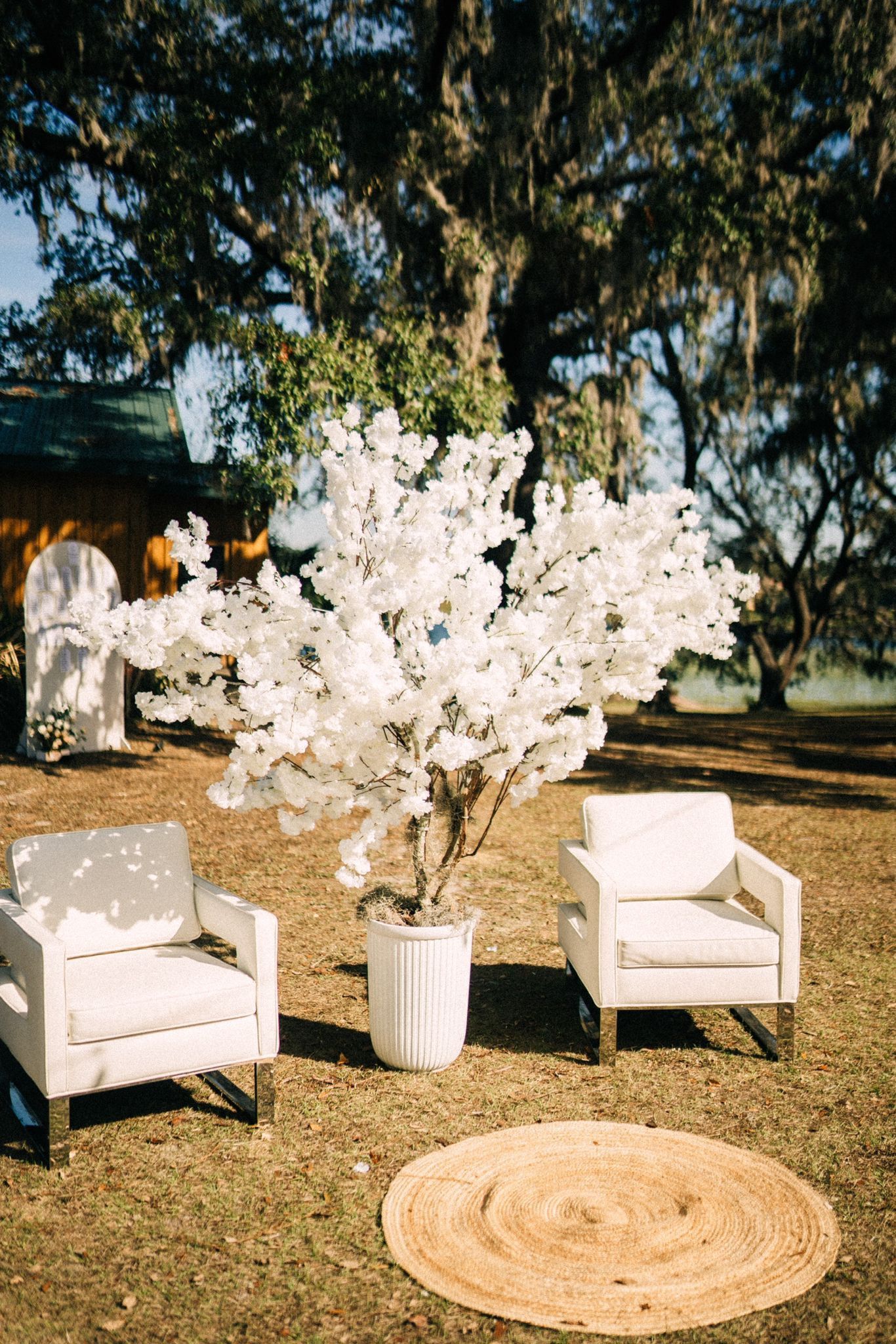 Cherry Blossom - Artificial White Flower
