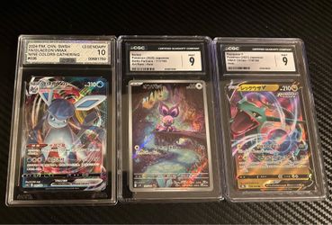 Graded pokémon cards