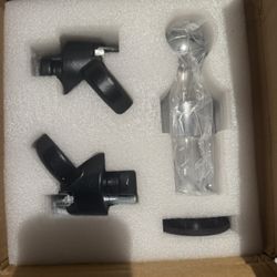 60638 Gooseneck Hitch Kit 2-5/ 16 Inch 38, 000Lbs Steel Puck System Gooseneck Ball and Safety Chain Anchor Kit new in box $140 firm in n Lakeland 