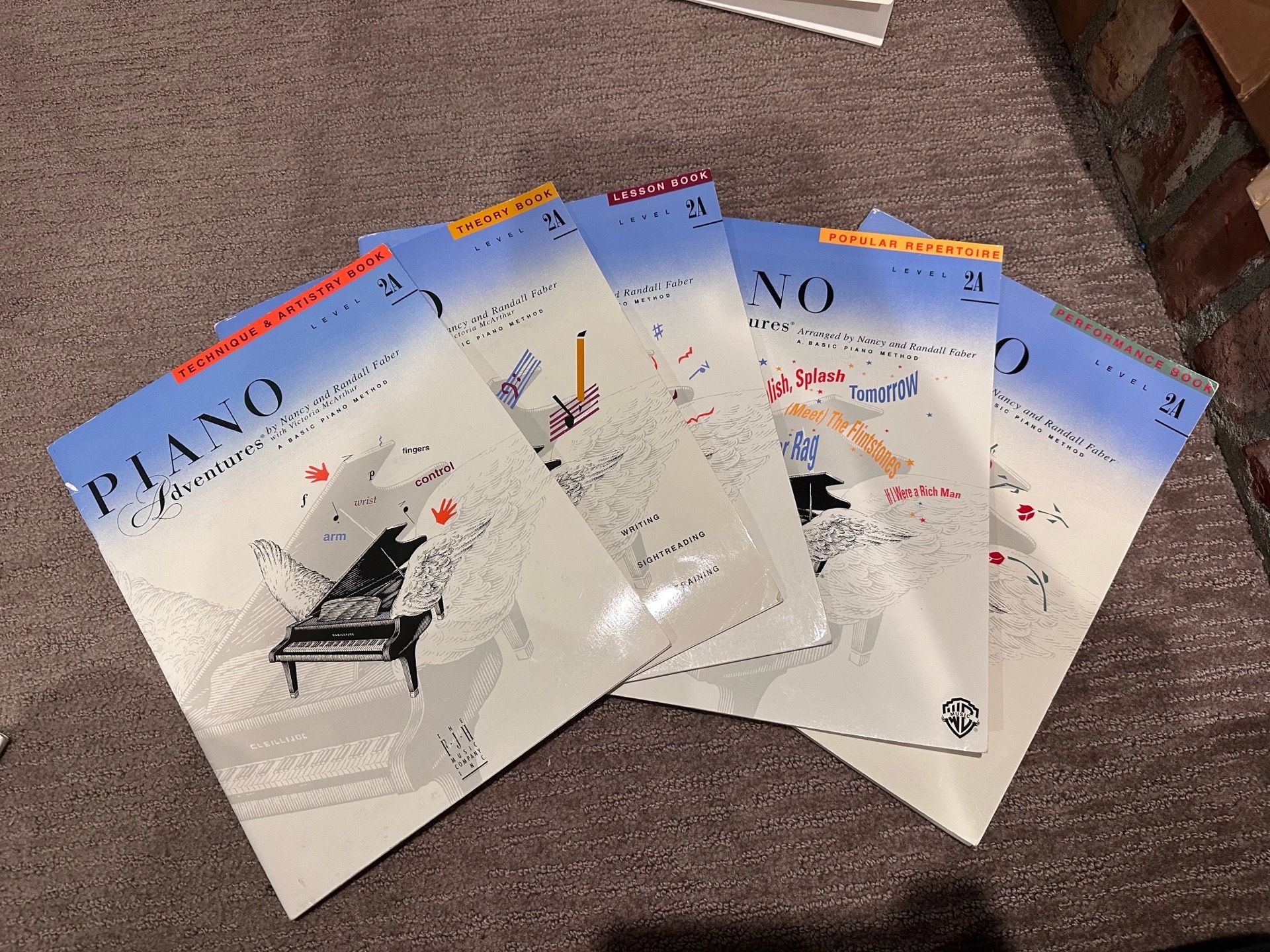 Piano adventures 2A full set(Check my other lists for more books)