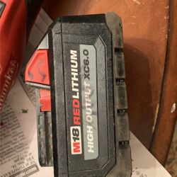 6 Ah Milwaukee Battery 