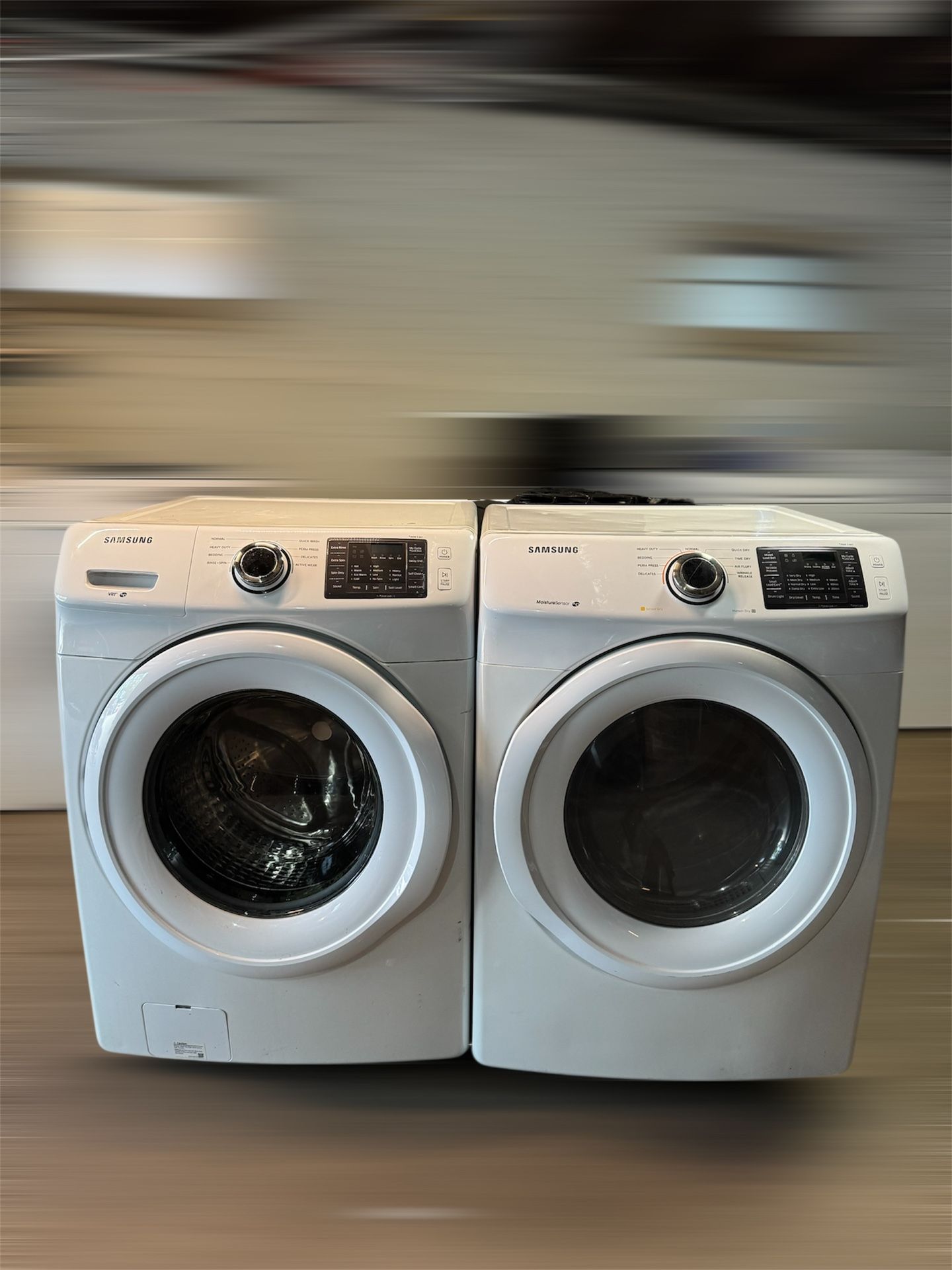 Samsung Electric Set Washer Dryer