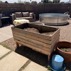 Free planter with dirt
