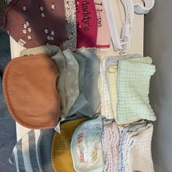 Free Lot Of Baby Bibs And Cloths 
