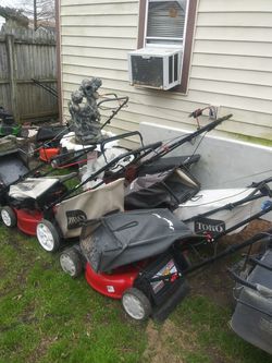 Working mowers (read description)