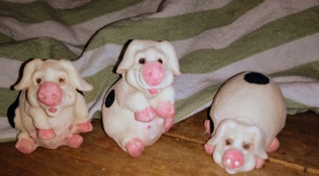 Three little piggies and more