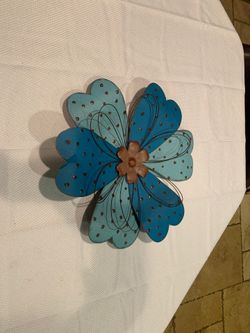 Flower wall home decor